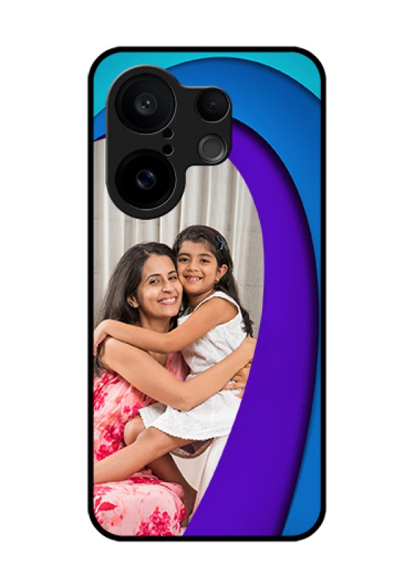 Vivo X200 FE 5G Custom Glass Phone Case - Simple Pattern Design