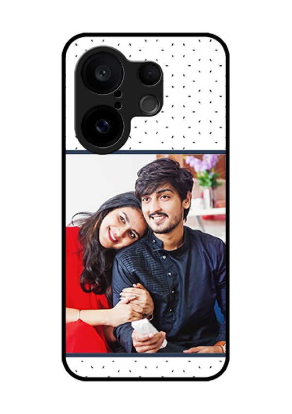 Vivo X200 FE 5G Custom Glass Phone Case - Premium Dot Design