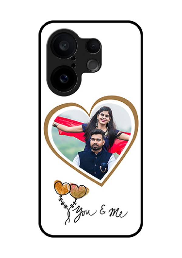 Vivo X200 FE 5G Custom Glass Phone Case - You & Me Design