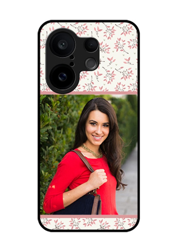 Vivo X200 FE 5G Custom Glass Phone Case - Stunning Floral Design