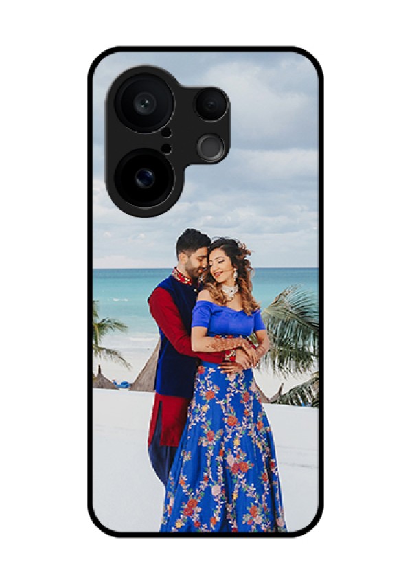 Vivo X200 FE 5G Custom Glass Phone Case - Upload Full Picture Design