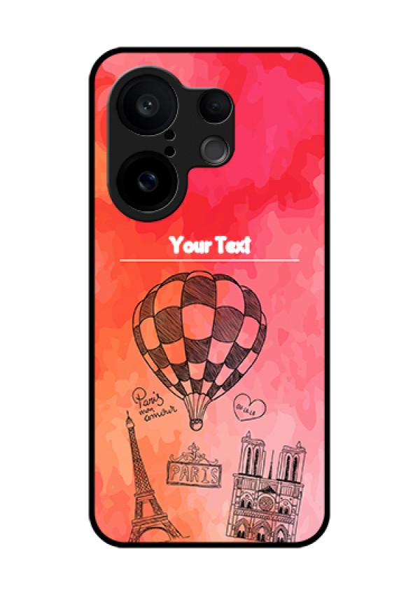 Vivo X200 FE 5G Custom Glass Phone Case - Paris Theme Design