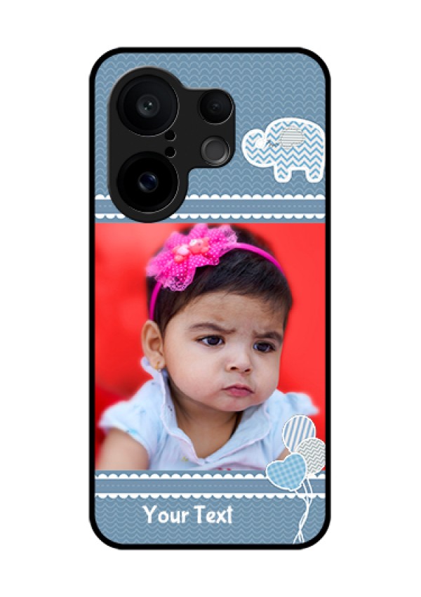 Vivo X200 FE 5G Custom Glass Phone Case - With Kids Pattern Design