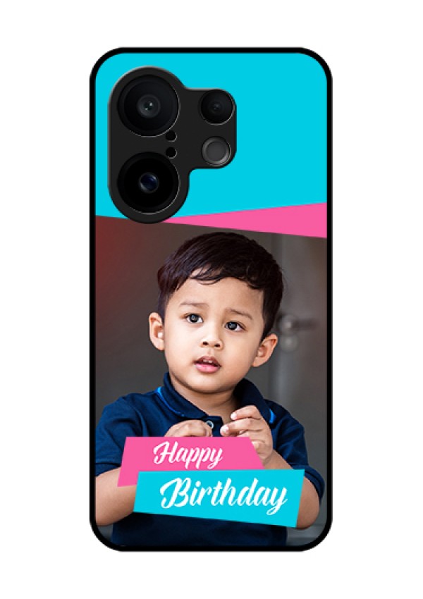 Vivo X200 FE 5G Custom Glass Phone Case - Image Holder With 2 Color Design
