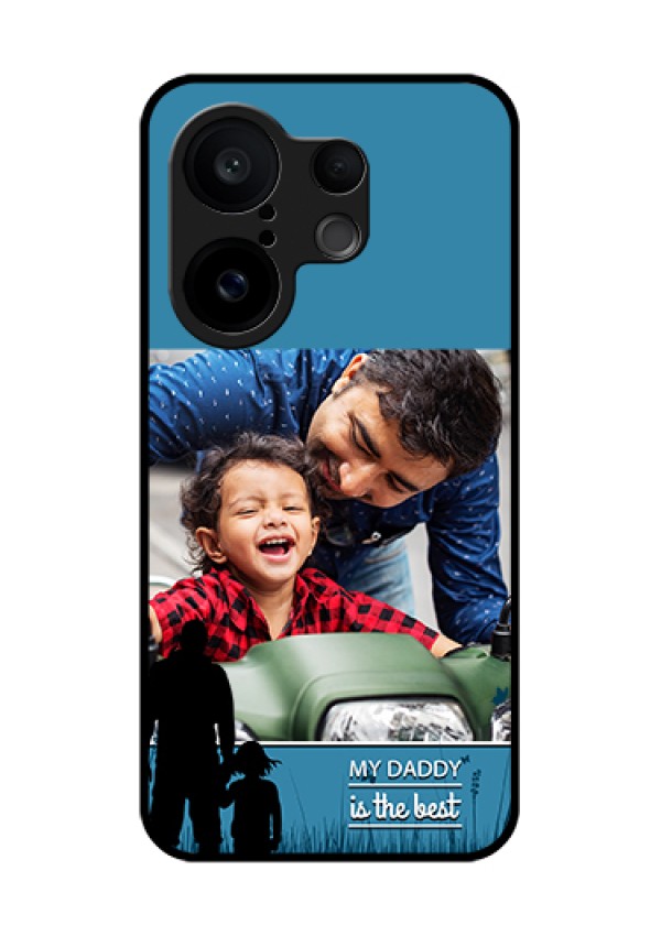 Vivo X200 FE 5G Custom Glass Phone Case - Best Dad Design