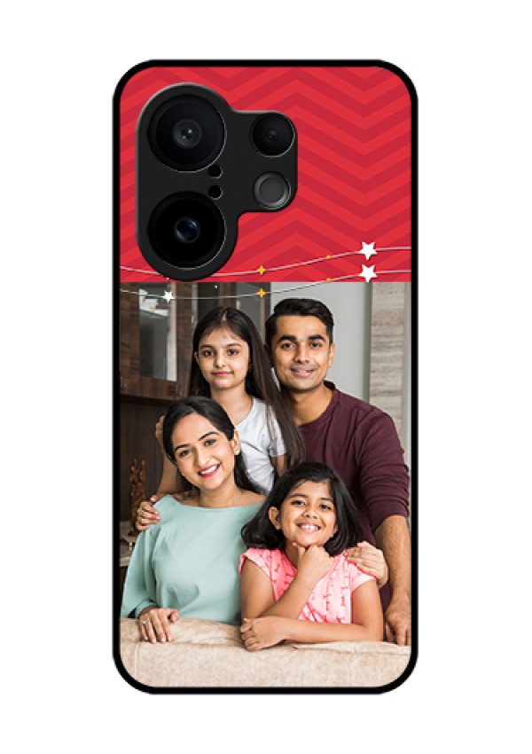Vivo X200 FE 5G Custom Glass Phone Case - Happy Family Design