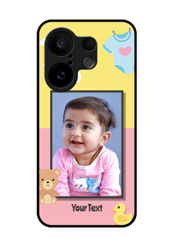 Vivo X200 FE 5G Custom Glass Phone Case - Kids 2 Color Design
