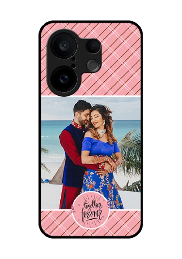 Vivo X200 FE 5G Custom Glass Phone Case - Together Forever Design