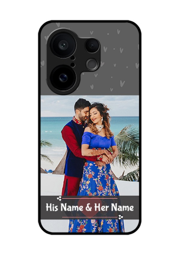 Vivo X200 FE 5G Custom Glass Phone Case - Buy Love Design With Photo Online