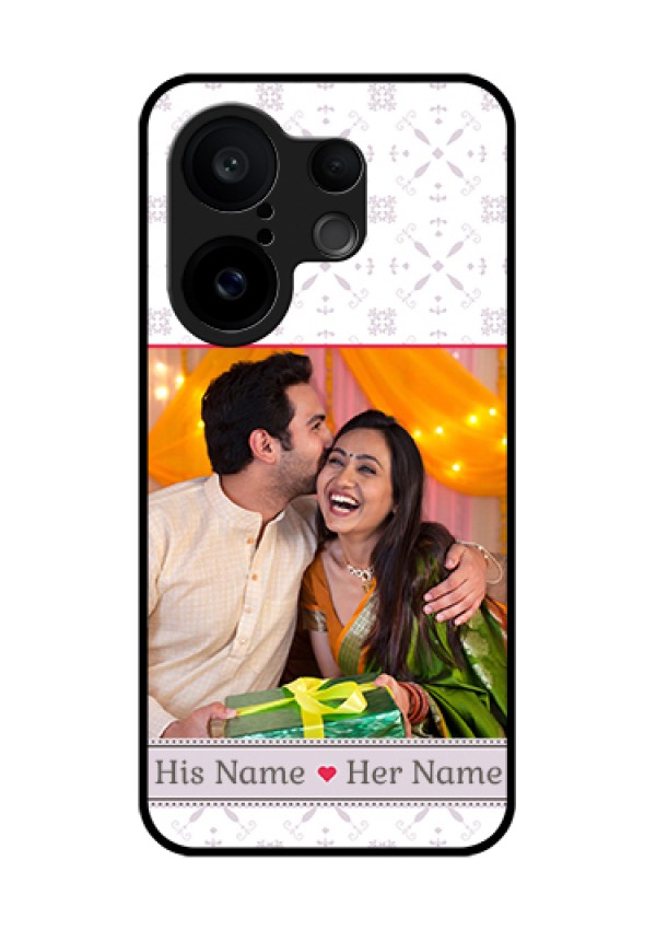 Vivo X200 FE 5G Custom Glass Phone Case - With Photo And Ethnic Design