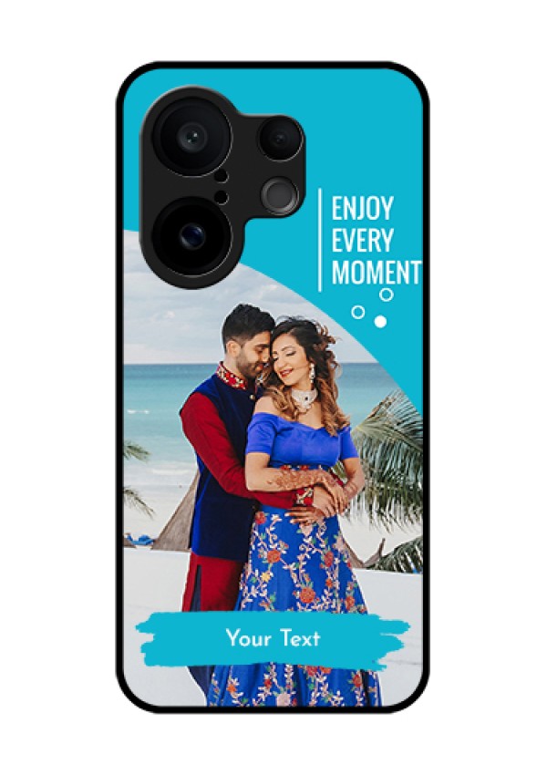 Vivo X200 FE 5G Custom Glass Phone Case - Happy Moment Design