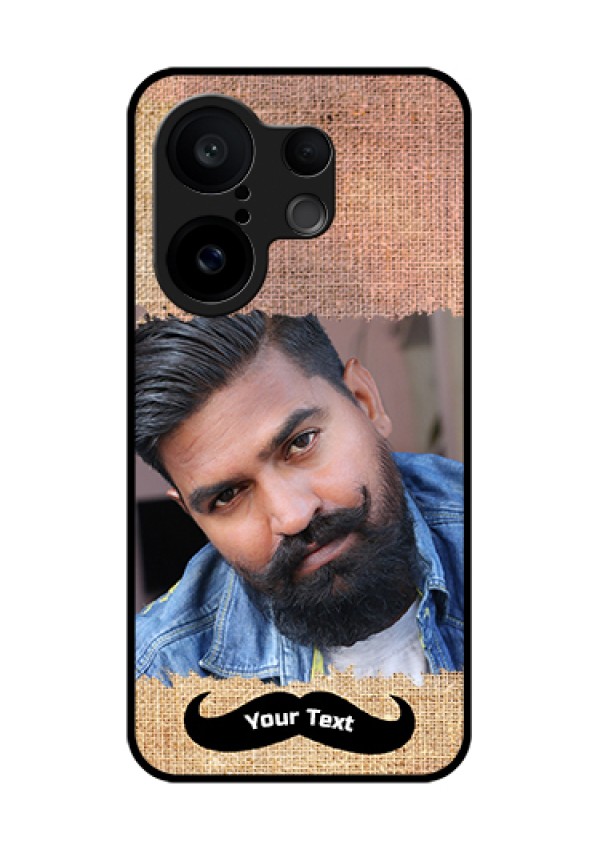 Vivo X200 FE 5G Custom Glass Phone Case - With Texture Design