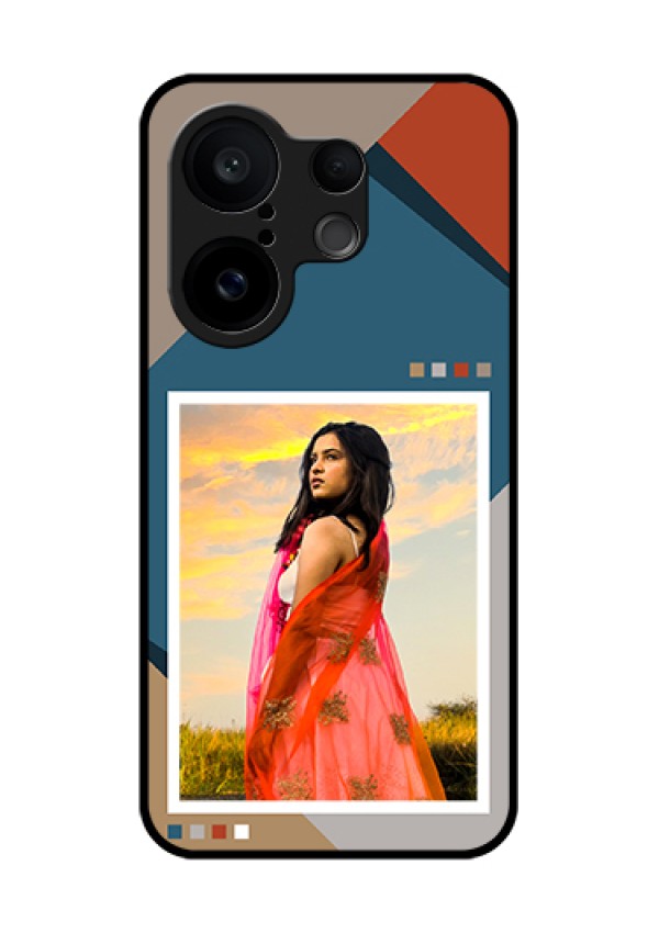Vivo X200 FE 5G Custom Glass Phone Case - Retro Color Pallet Design