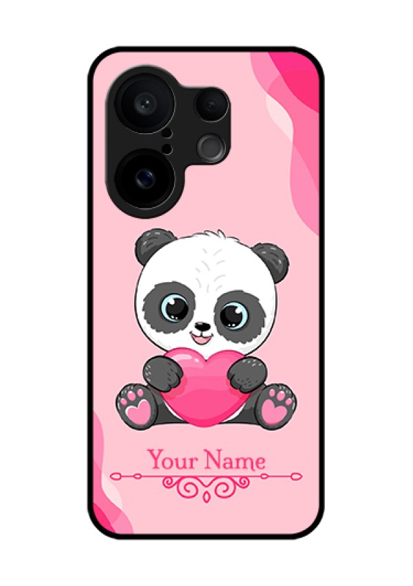 Vivo X200 FE 5G Custom Glass Phone Case - Cute Panda Design