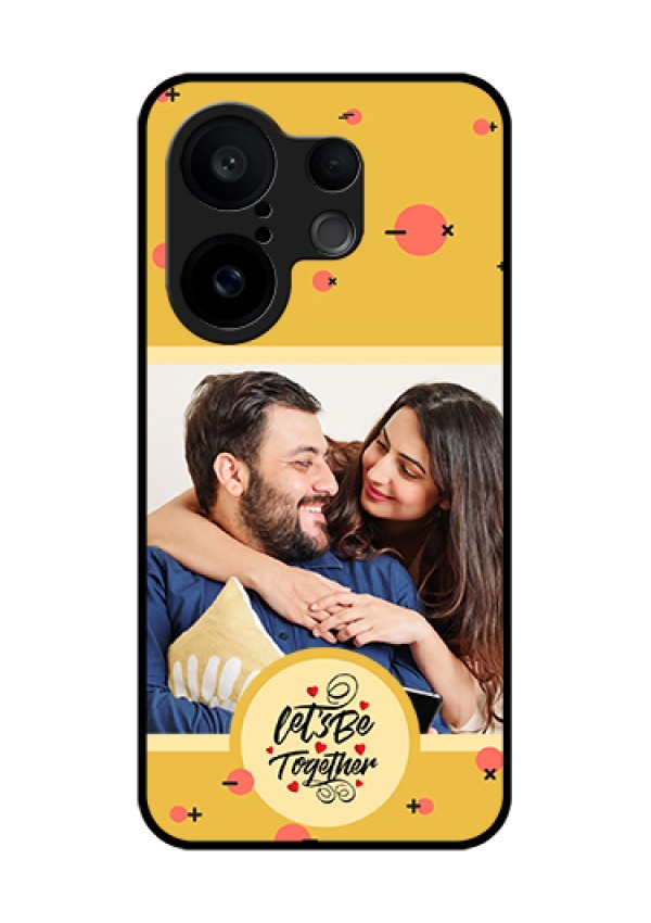 Vivo X200 FE 5G Custom Glass Phone Case - Lets Be Together Design