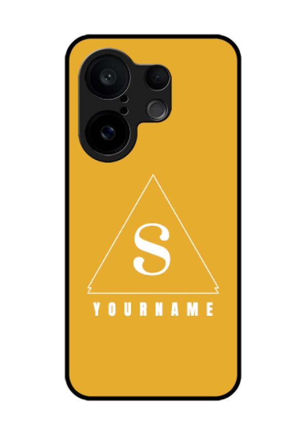 Vivo X200 FE 5G Custom Glass Phone Case - Simple Triangle Design