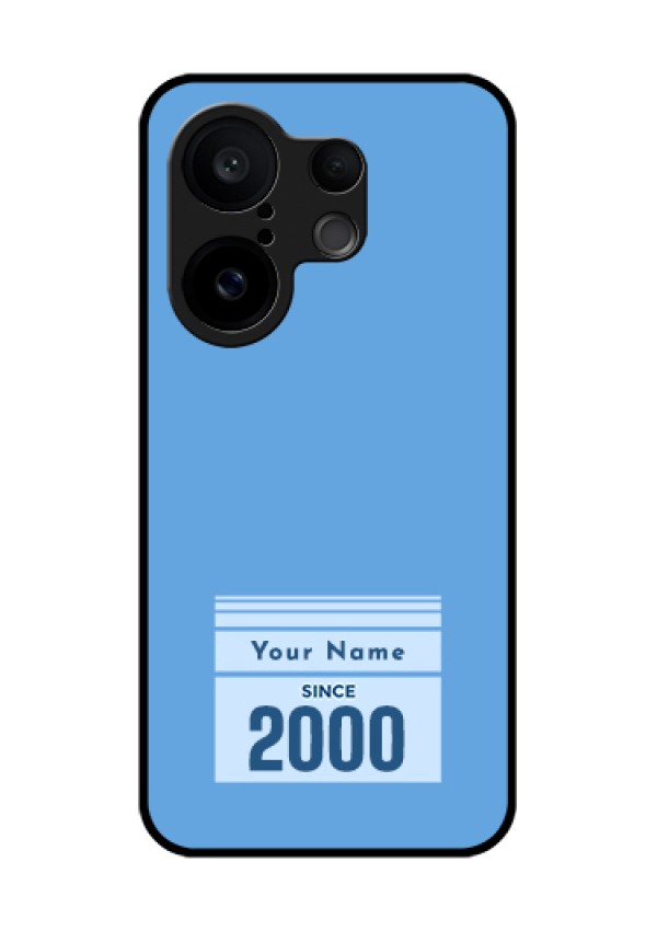 Vivo X200 FE 5G Custom Glass Phone Case - Custom Year Of Birth Design