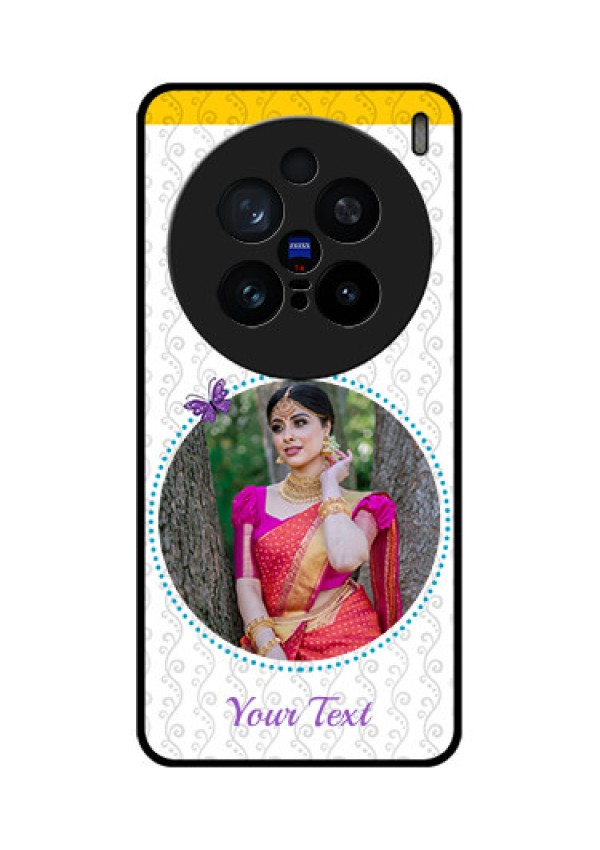 Vivo X200 Pro 5G Custom Glass Phone CaseGirls Premium Case Design