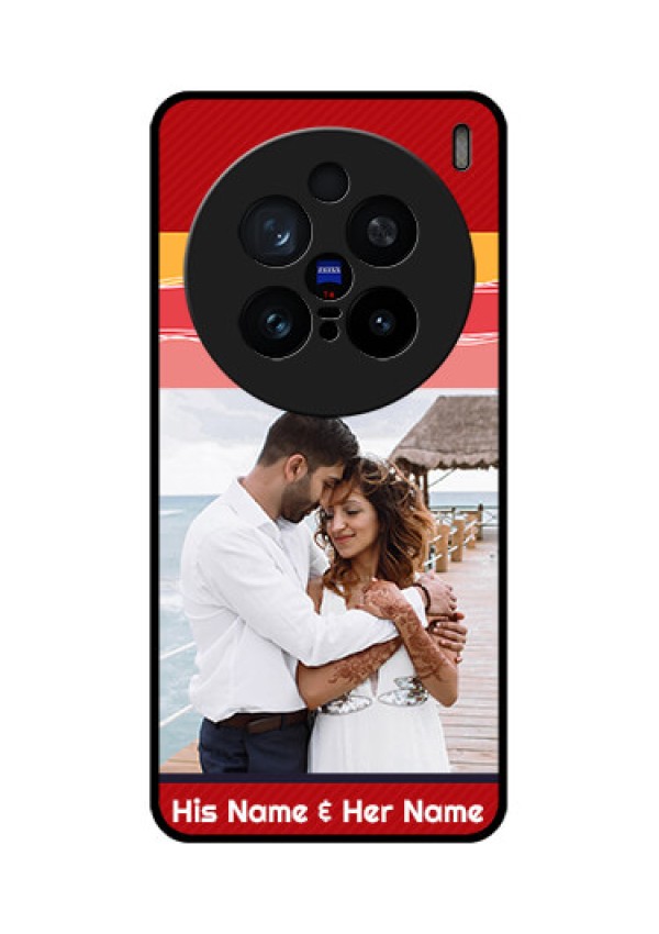 Vivo X200 Pro 5G Custom Glass Phone CaseColorful Case Design