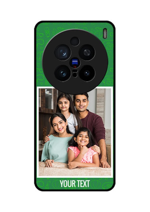 Vivo X200 Pro 5G Custom Glass Phone CasePicture Upload Design