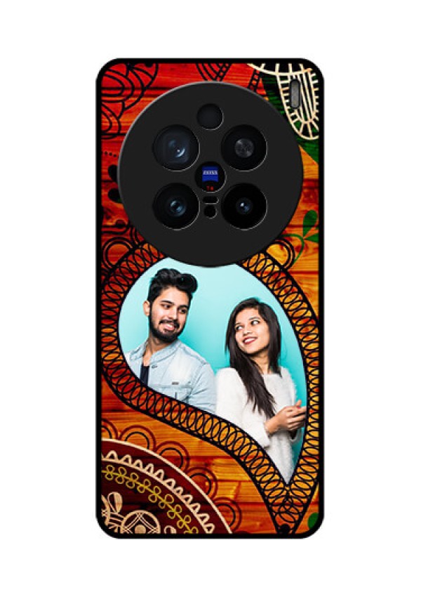 Vivo X200 Pro 5G Custom Glass Phone CaseAbstract Colorful Design