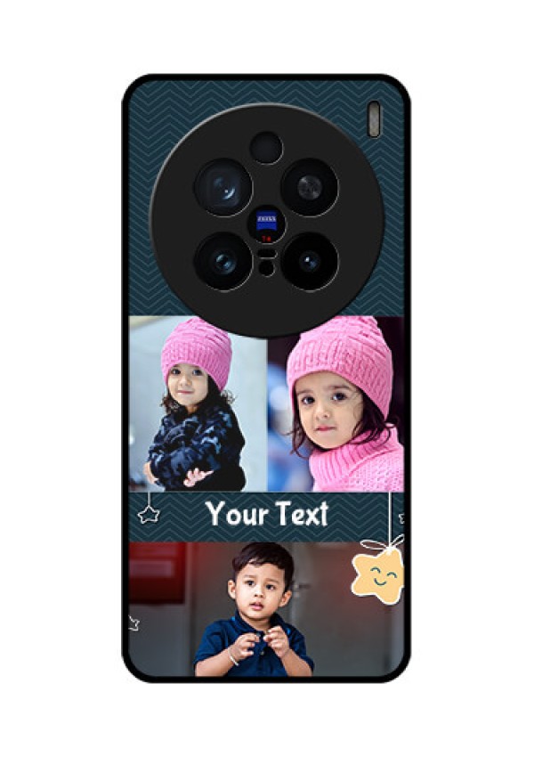 Vivo X200 Pro 5G Custom Glass Phone CaseHanging Stars Design