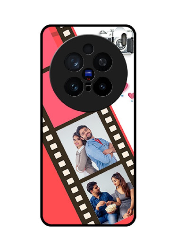 Vivo X200 Pro 5G Custom Glass Phone Case3 Image Holder With Film Reel