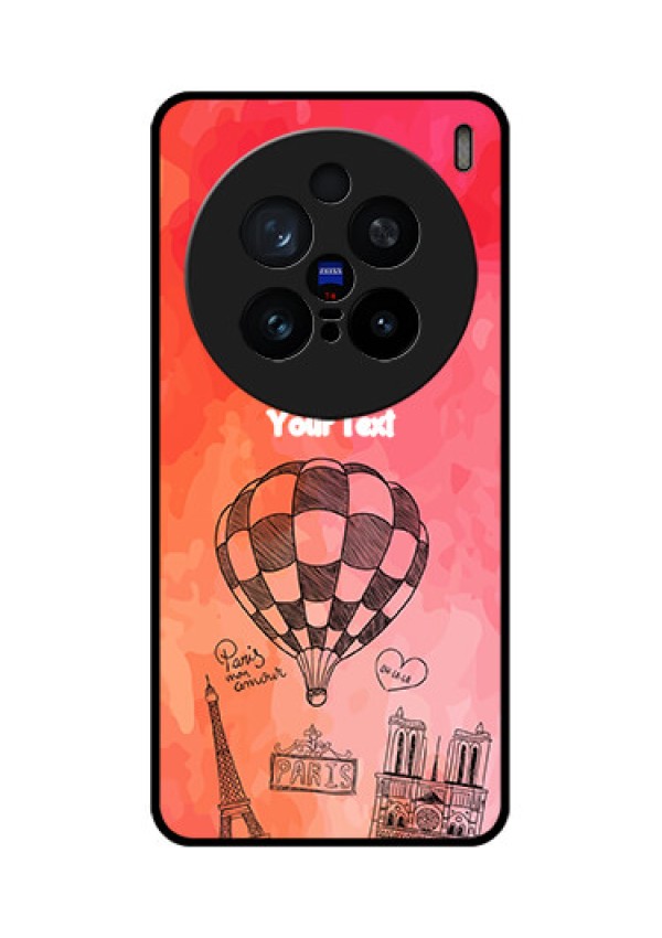 Vivo X200 Pro 5G Custom Glass Phone CaseParis Theme Design