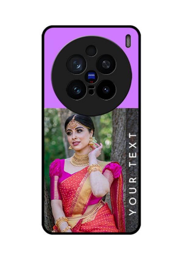 Vivo X200 Pro 5G Custom Glass Phone CaseBirthday Icons Design