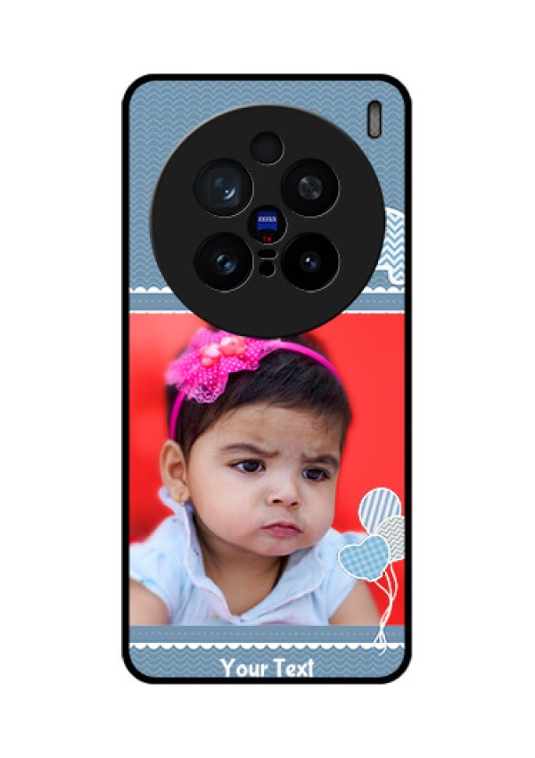 Vivo X200 Pro 5G Custom Glass Phone CaseWith Kids Pattern Design