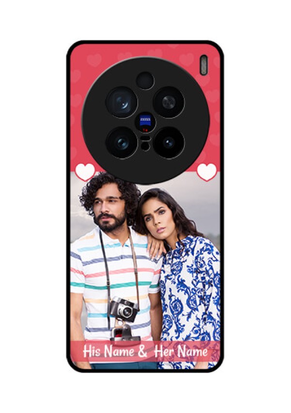 Vivo X200 Pro 5G Custom Glass Phone CaseSimple Love Design