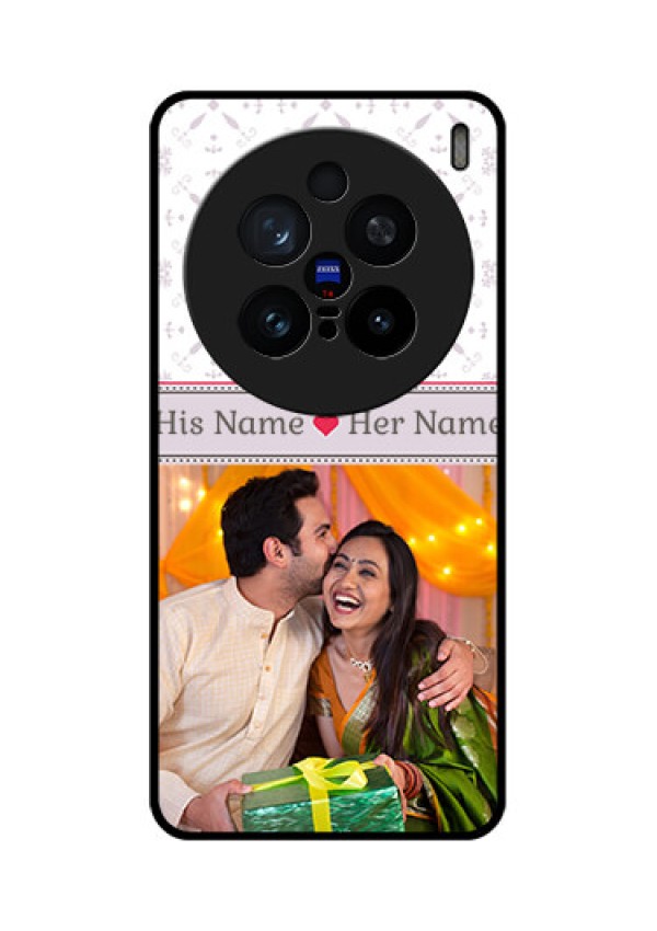 Vivo X200 Pro 5G Custom Glass Phone CaseWith Photo And Ethnic Design