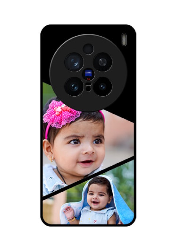 Vivo X200 Pro 5G Custom Glass Phone CaseSemi Cut Design