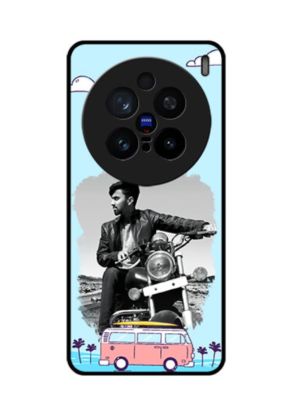 Vivo X200 Pro 5G Custom Glass Phone CaseTravel and Adventure Design