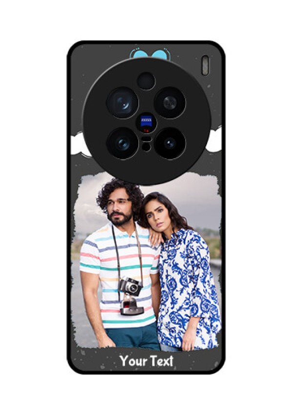 Vivo X200 Pro 5G Custom Glass Phone CaseSplashes With Love Doodles Design