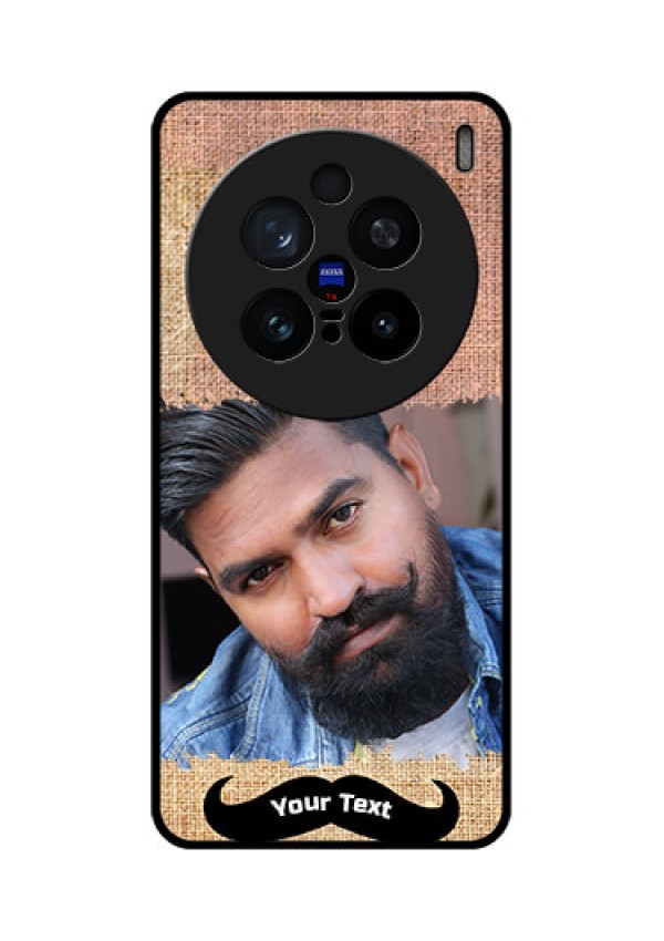 Vivo X200 Pro 5G Custom Glass Phone CaseWith Texture Design
