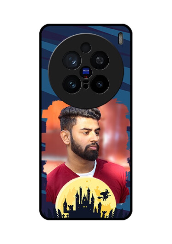 Vivo X200 Pro 5G Custom Glass Phone CaseHalloween Witch Design