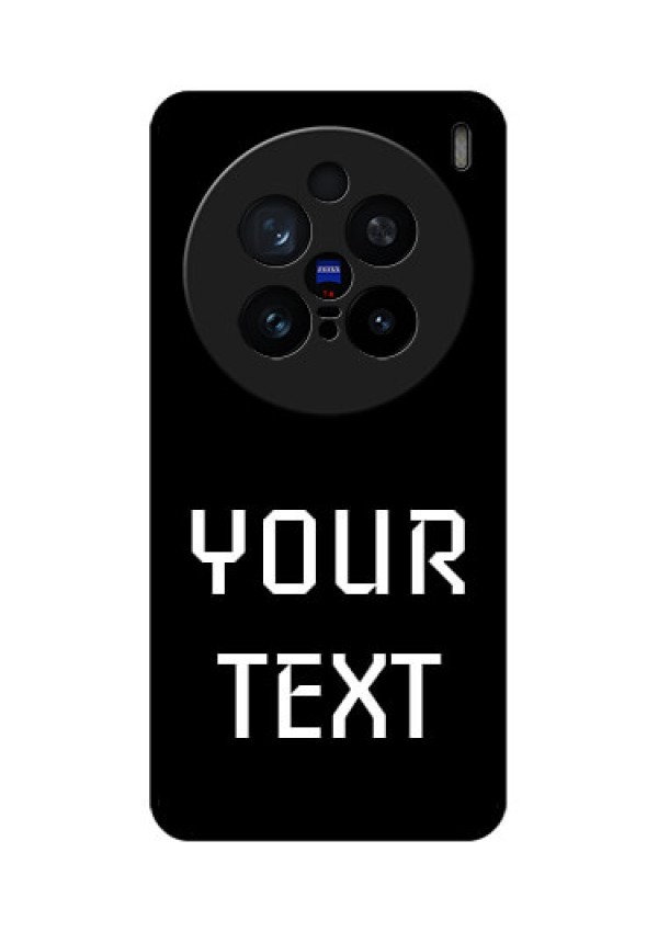 Vivo X200 Pro 5G Custom Glass Phone CaseYour Name Design
