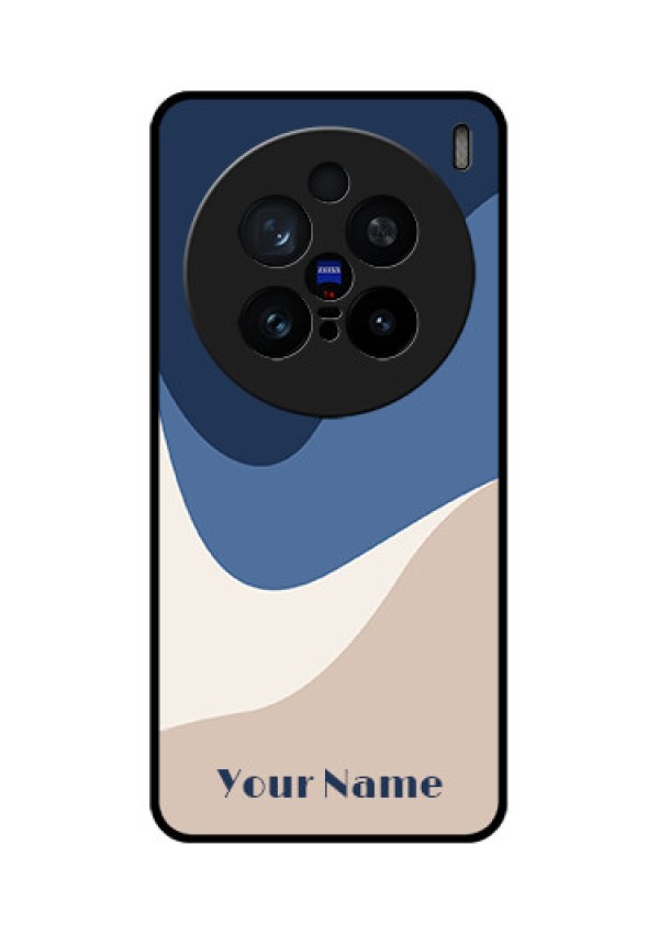 Vivo X200 Pro 5G Custom Glass Phone CaseAbstract Drip Art Design