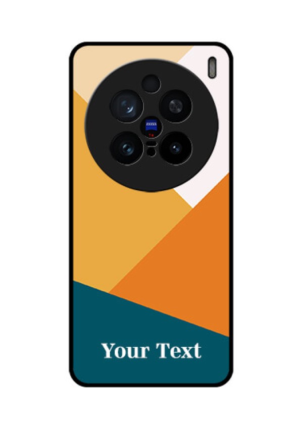 Vivo X200 Pro 5G Custom Glass Phone CaseStacked Multi - Colour Design
