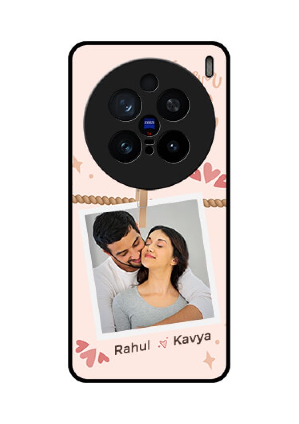 Vivo X200 Pro 5G Custom Glass Phone CaseForever And Ever Love Design
