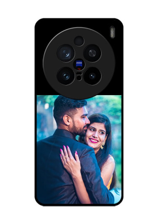 Vivo X200 Pro 5G Custom Glass Phone Case - Upload Full Picture With Custom Color Design
