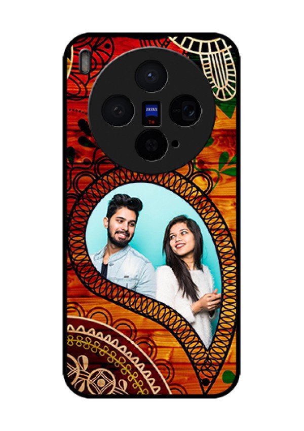 Vivo X300 5G Custom Glass Phone Case - Abstract Colorful Design