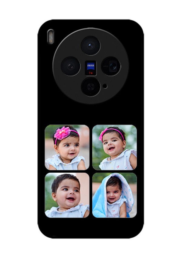 Vivo X300 5G Custom Glass Phone Case - Multiple Pictures Design