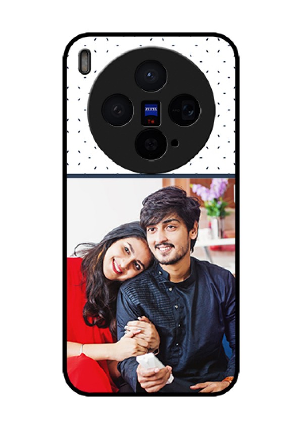 Vivo X300 5G Custom Glass Phone Case - Premium Dot Design