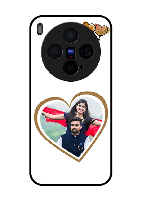 Vivo X300 5G Custom Glass Phone Case - You & Me Design