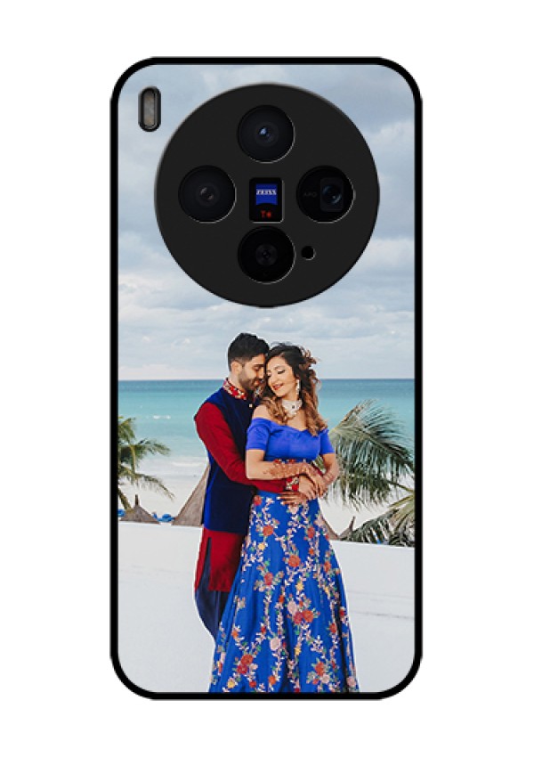 Vivo X300 5G Custom Glass Phone Case - Upload Full Picture Design