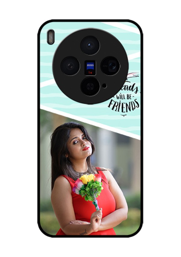 Vivo X300 5G Custom Glass Phone Case - Friends Picture Icon Design