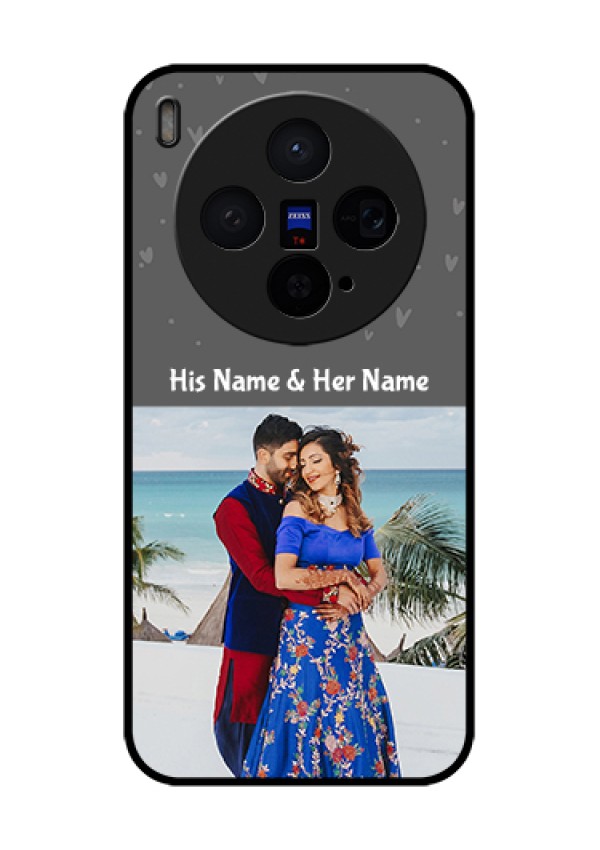 Vivo X300 5G Custom Glass Phone Case - Buy Love Design With Photo Online