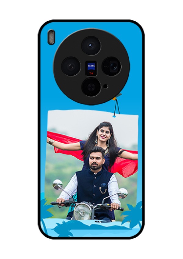 Vivo X300 5G Custom Glass Phone Case - Traveller Design